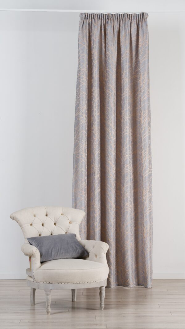 Draperie Norrland Gri Auriu - imagine 3
