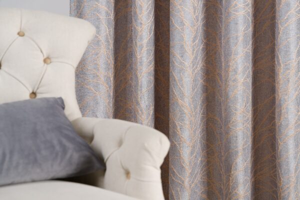 Draperie Norrland Gri Auriu - imagine 2