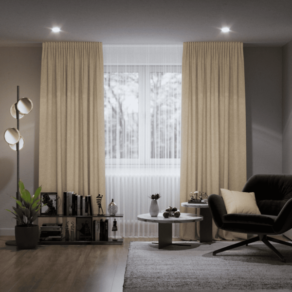 Draperie Blackout Days crem - imagine 2
